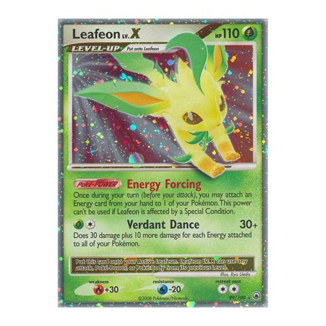 leafeon lv x 99/100|Leafeon LV.X .